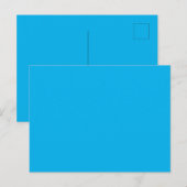 カスタムブランドスカイブルー写真パーフェクトスタンダード ポストカード (正面/裏面)