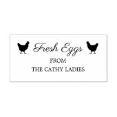 カスタムブランドファームハウス |エッグカートンスタンプ セルフインキングスタンプ (デザイン)