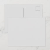 カスタムブランドライトグレー写真パーフェクトスタンダード ポストカード (正面/裏面)