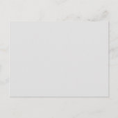 カスタムブランドライトグレー写真パーフェクトスタンダード ポストカード (正面)