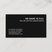 カスタムブランドロゴデザインQRコードテンプレート 名刺 (裏面)