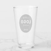 カスタムブランドロゴ入り タンブラーグラス (裏面)