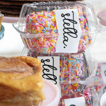 カスタムブランド名の追加タイポグラフィラベル