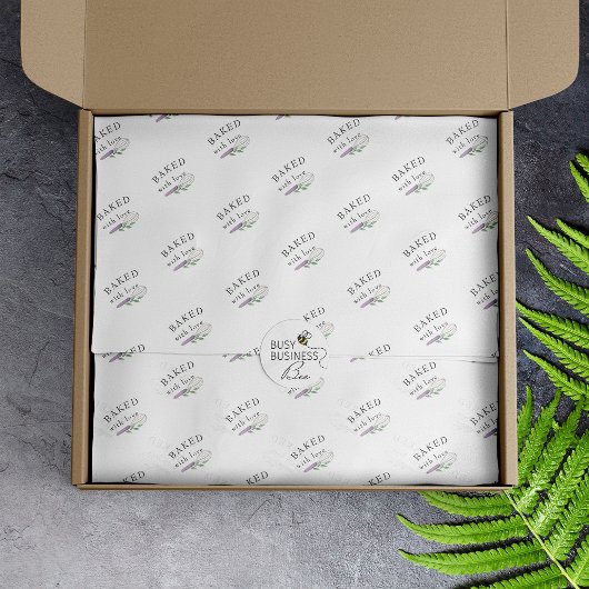 カスタムブランド水彩事業ロゴベーキング食品 薄葉紙