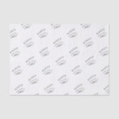 カスタムブランド水彩事業ロゴベーキング食品 薄葉紙 (正面)