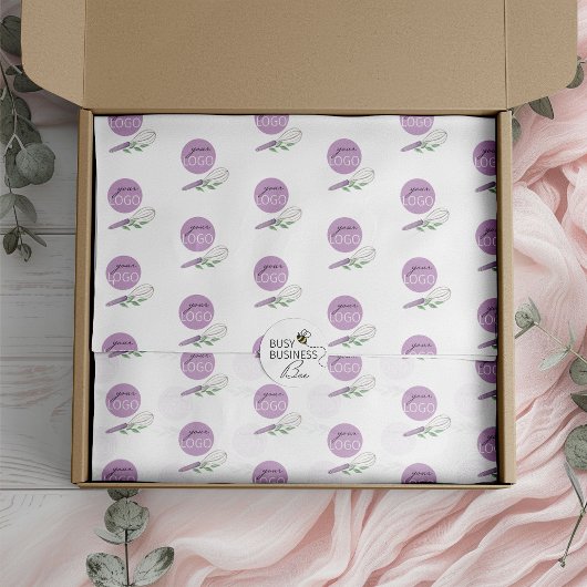 カスタムブランド水彩事業ロゴベーキング 薄葉紙