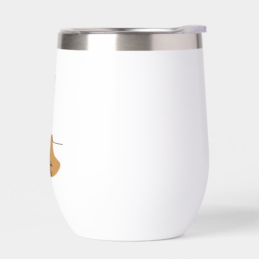 カスタムブランド猫ラインアート (左面)