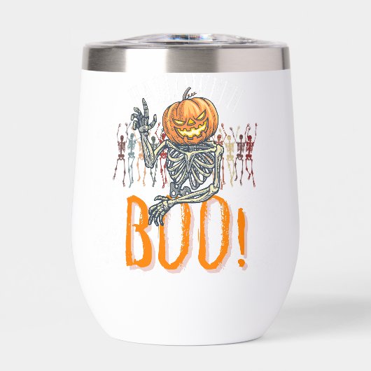 カスタムブランド白とオレンジグランジハロウィーン (正面)