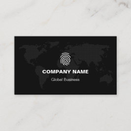 カスタムブランド白黒シンプル企業の 名刺