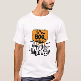 カスタムブランド白黒ハロウィ不気味ン Tシャツ