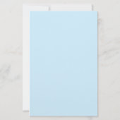 カスタムブルーの便箋に白い点々 便箋 (裏面)