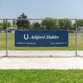 カスタムブルーエクエストランストールホースショー 横断幕 (インサイチュ)