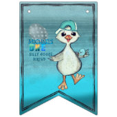 カスタムブルーガ間抜けース誕生日パーティフラグ バンティングフラッグ (第1の旗)