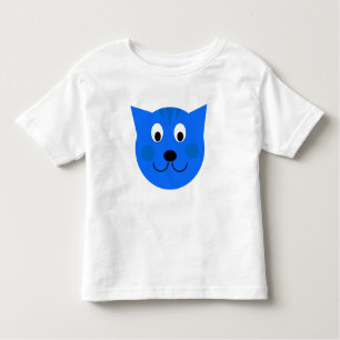カスタムブルーキャット/キッテン/タイガー幼児フード付きスウェットシャツ トドラーTシャツ