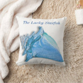 カスタムブルーシ航海のェルシーシェル水色T クッション (ブランケット)