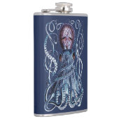 カスタムブルータコ海モダン軍海軍パープル フラスク (右)