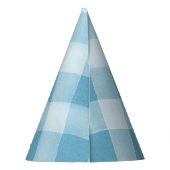 カスタムブルートラック&パンプキン秋1st誕生日 パーティーハット (裏面)