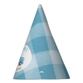 カスタムブルートラック&パンプキン秋1st誕生日 パーティーハット (右)