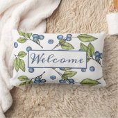 カスタムブルーベリーウェルカムランバーPランバーピロー ランバークッション (ブランケット)