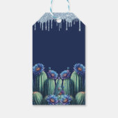 カスタムブルーメキシコスタイルキンセアニラ ギフトタグ (裏面)