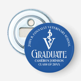 カスタムブルー獣医学校卒業党 栓抜き