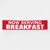 カスタムブレックファーストビジネスバナーサイン 横断幕 (横)