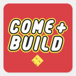 カスタムブロックパーティーカラフルブリック玩具ビルダ スクエアシール