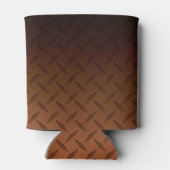 カスタムブロンズダイヤモンドプレートマンケーブ 缶クーラー (裏面)