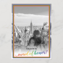 カスタムプライドの写真をメイド・オブ・オーナー（花嫁付き添い人）