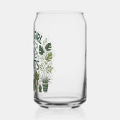 カスタムプラントラバー飲み物用品セット ガラス缶 (左)