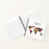 カスタムプランナー旅行手帳 ノートブック (内部)