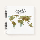 カスタムプランナー旅行 ノートブック (正面)