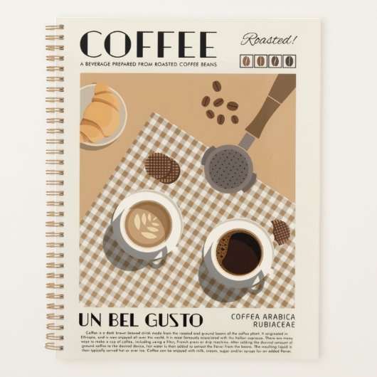 カスタムプランナー | 21.59cm x 27.94cm | 週パーソナライズされた間 プランナー手帳 (正面)