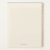 カスタムプランナー | 21.59cm x 27.94cm | 週パーソナライズされた間 プランナー手帳 (裏面)