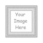 カスタムプリパーソナライズされたプリント金ゴールド枠 –  セルフインキングスタンプ (デザイン)