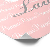 カスタムプリンセスプリント ポスター (角)