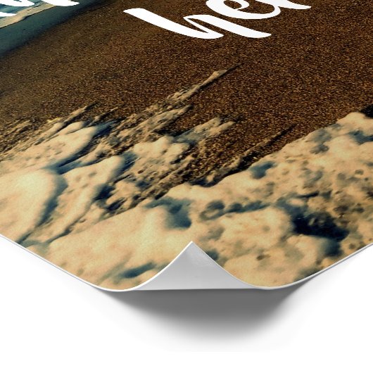 カスタムプリントは自分のポスターを作る ポスター (角)