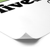 カスタムプリントキャッパーソナライズされたトイラストレーション ポスター (角)