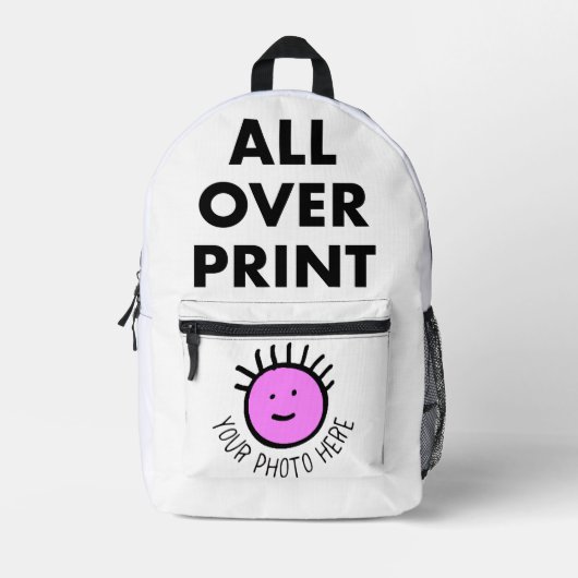 カスタムプリントパーソナライズされたバックパック プリントバックパック (正面)