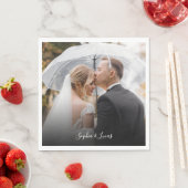 カスタムプリントパーソナライズされた写真紙ナプキン スタンダードランチョンナプキン (インサイチュ)