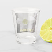 カスタムプリントパーソナライズされた写真 ショットグラス (裏面)