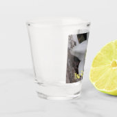 カスタムプリントパーソナライズされた写真 ショットグラス (左)