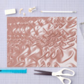 カスタムプリント効果リプルバラ金ゴールドティッシュペーパー 薄葉紙 (クラフト)