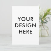 カスタムプリント5時間365日の招待 招待状 (スタンド正面)