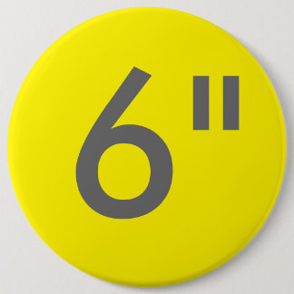 カスタムプリント6インチ巨大丸ボタン空白のテンプレート 缶バッジ