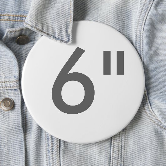 カスタムプリント6インチ巨大丸ボタン空白のテンプレート 缶バッジ (インサイチュ)