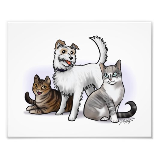 カスタムプリント フォトプリント            (正面)