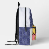 ・カスタムプリントBackpack | グラフィックパーソナライズされた規則 プリントバックパック (左)