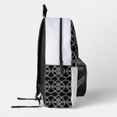 ・カスタムプリントBackpack | グラフィックパーソナライズされた規則 プリントバックパック (左)