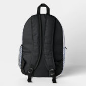 ・カスタムプリントBackpack | グラフィックパーソナライズされた規則 プリントバックパック (裏面)